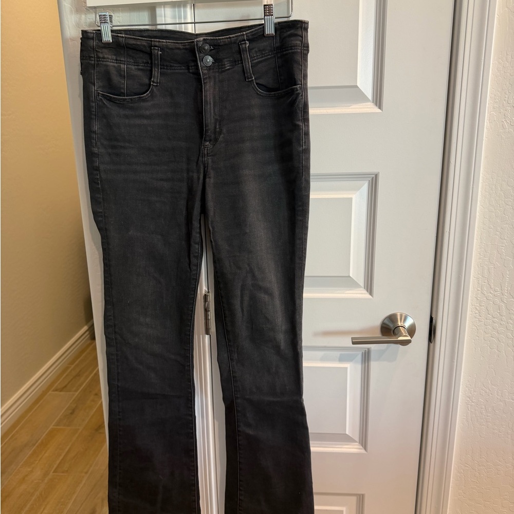 American Eagle Outfitters Women's Black Boot Cut Jeans